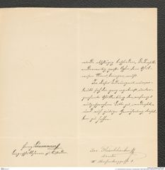 k.k. naturhistorisches Hofmuseum, Intendanzakten 1885-1896 (Hauer), Aktenzahl Z.57/1890, Seite 3